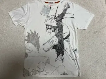 레어 미사용품 UNIQLO naruto 나선환 나루토 vs 사스케 M