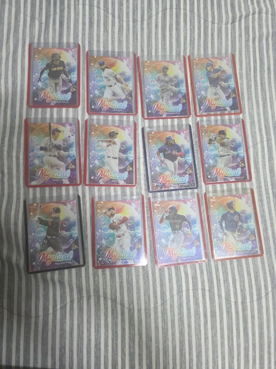 2024 mlb 탑스 mystical 카드 12장 랏