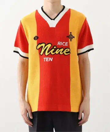 RICE NINE TEN Knitting Soccer Jersey 2