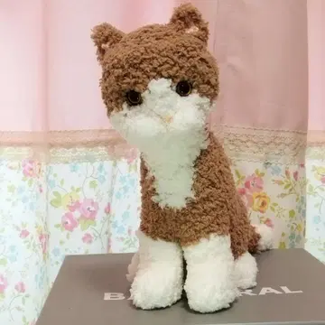 아미구루미 핸드메이드 고양이 고양이 고양이 봉제 인형 아미구루미 복슬복슬