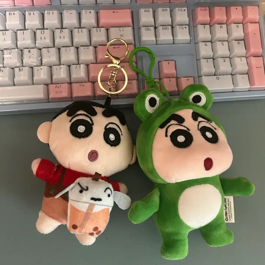 (일괄) 짱구 인형 가방고리 키링