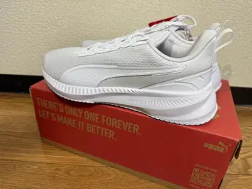 PUMA 플라이어 라이트 3 화이트 스니커즈 26.5cm