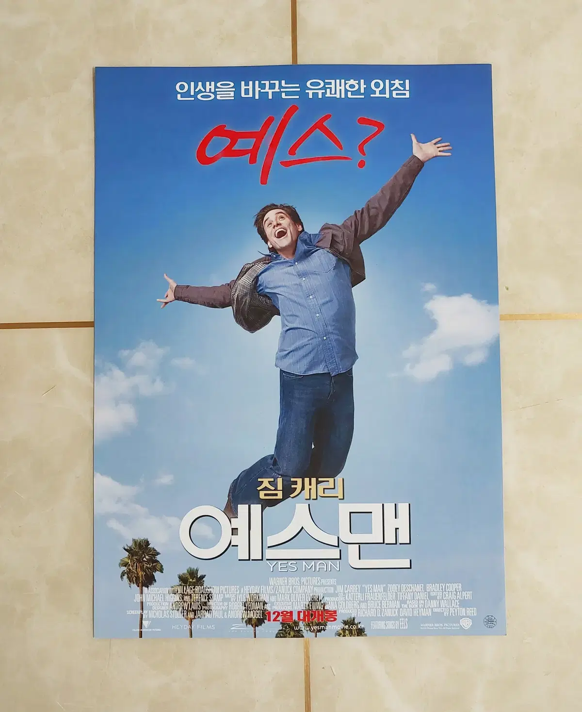 예스맨 (짐캐리 2008년 본개봉) - 영화 전단지