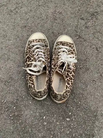 CONVERSE ALL STAR 레오파드 무늬 스니커즈