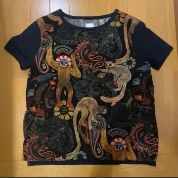 [ 초명작 ] Paul Smith 원숭이 모티브 티셔츠