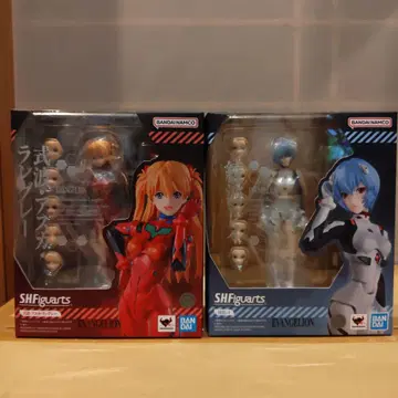 [ 2체 세트 ] S.H.Figuarts 아스카 & 레이