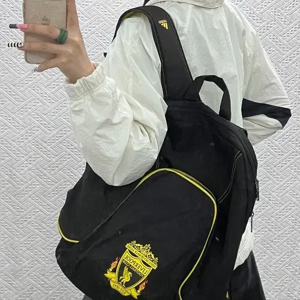 아디다스 희귀 올드스쿨 레트로 빈티지 리버풀 백팩 C12889