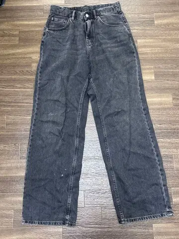 ZARA 배기 데님 블랙