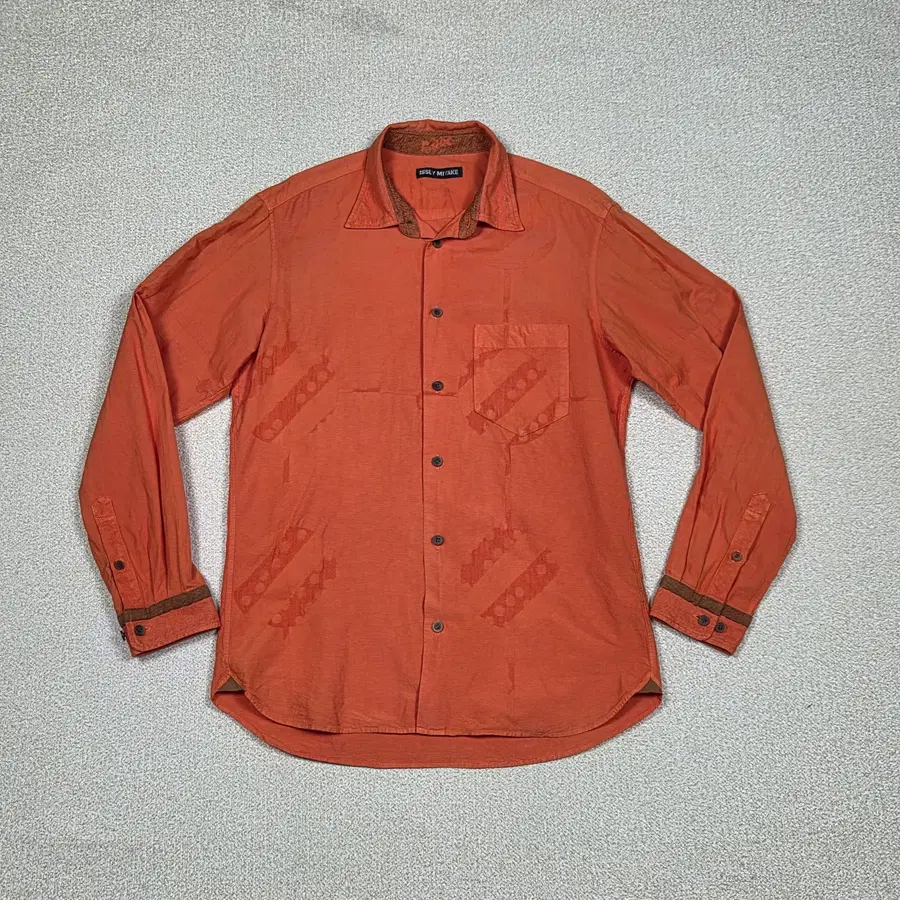 [이세이 미야케] 에이폭 서클 기하학 패턴 셔츠 | S00536