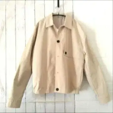 자라 트렌치 자켓 블루종 베이지 L 사이즈