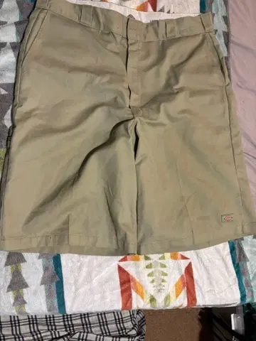 Dickies 루즈 핏 하프 팬츠 베이지 40