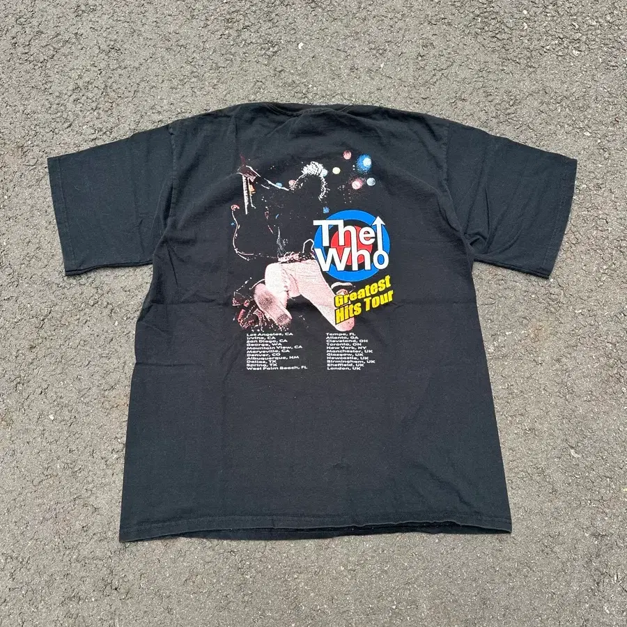 [빈티지] The Who 00s Tour Hits Tour T-Shirt