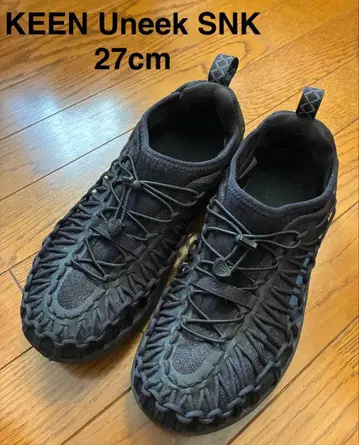 KEEN UNEEK SNK 27cm 킨 유니크 스니크 블랙