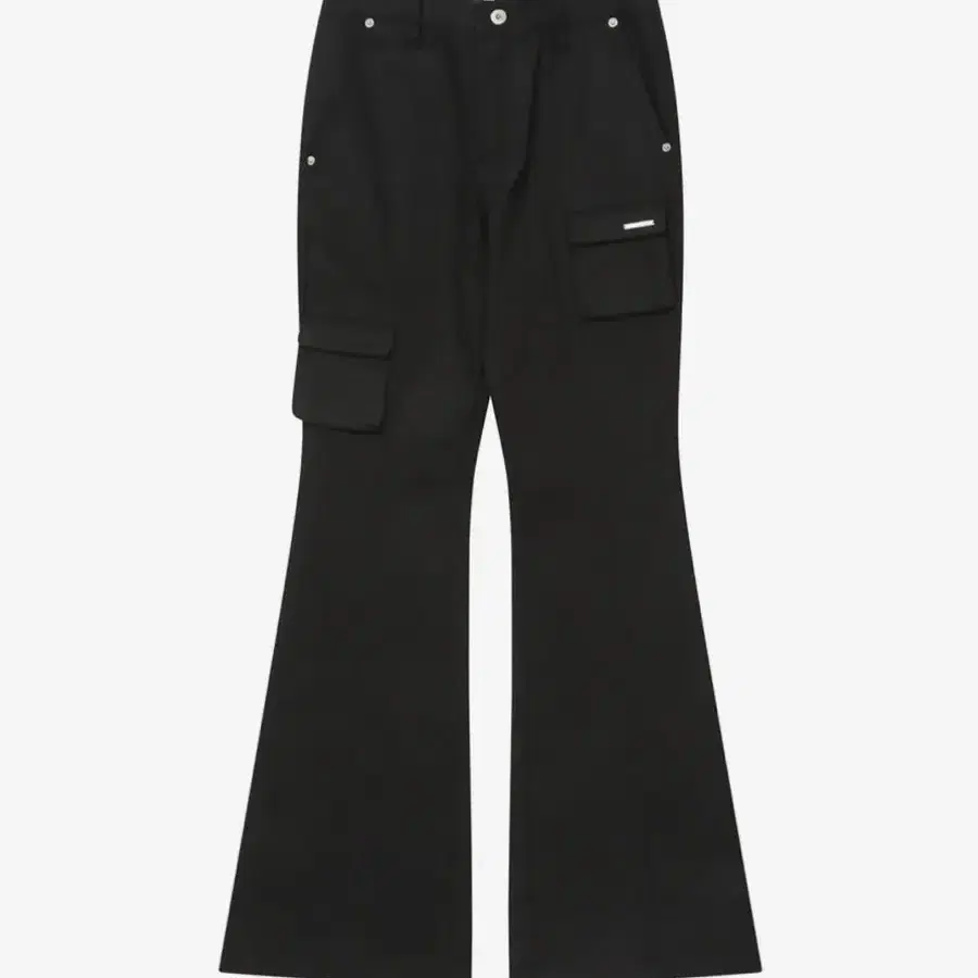 미세키서울 Line pocket cargo pants BLACK