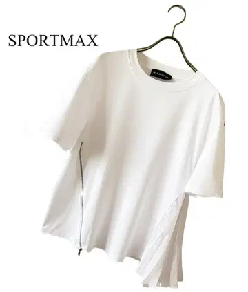 SPORTMAX CODE 프릴 디자인 상의 루즈핏 XS 새상품급