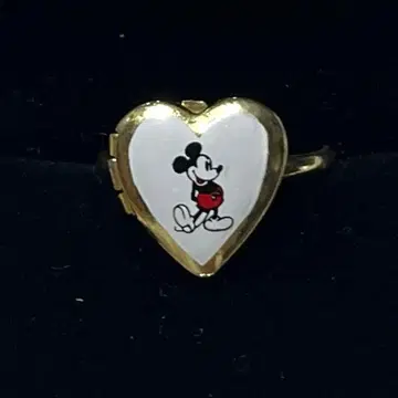 VINTAGE DISNEY 미니 마우스 로켓 반지
