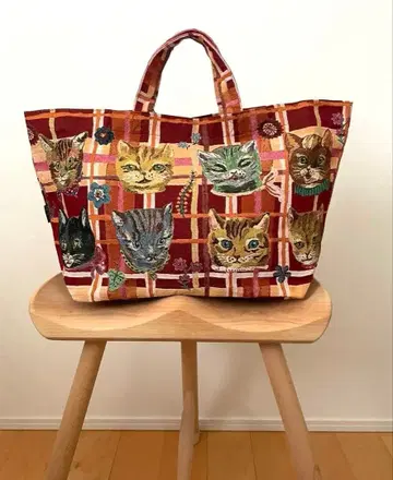 [ 새상품 ] 토트백 Cats 나탈리 레테 고블랑 직조