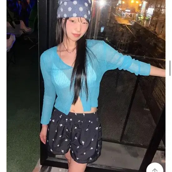 민트 살안타 레이어드 가디건