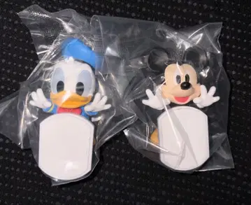 Disney 붙이는 마스코트 도날드 미키 가챠 세트