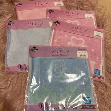 제일복권 프리큐어 Forever Hearts 핸드 타월 5장 세트