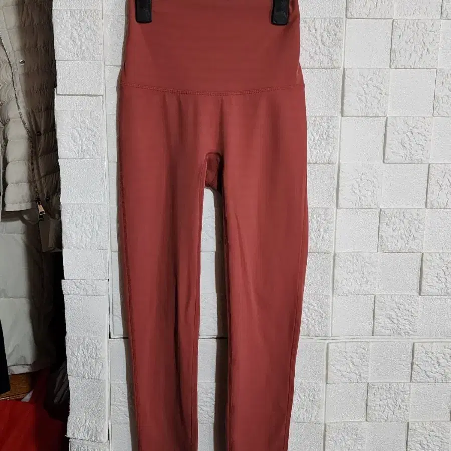안다르 레깅스 뮬리 핑크.9부