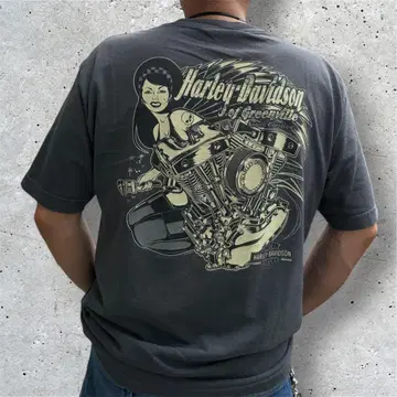 Harley Davidson 포켓T 걸 L