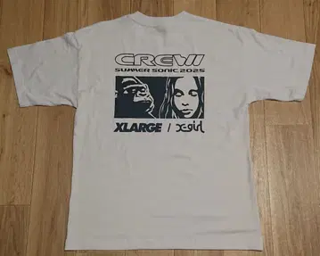 XLARGE X-girl SUMMER SONIC 2025 티셔츠