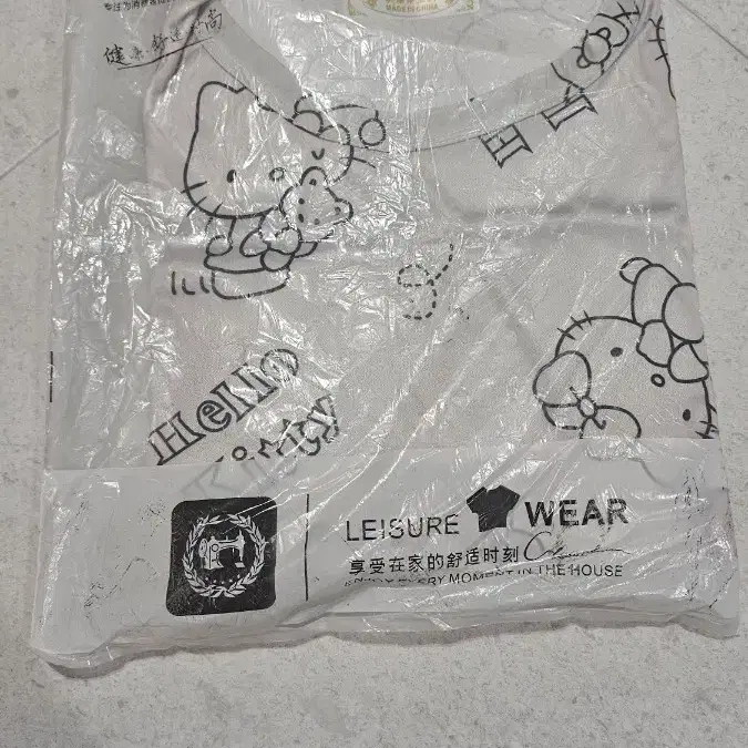 헬로키티 잠옷 미니원피스