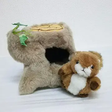 [ 쇼와 헤이세이 레트로 애호가에게 추천 ] 다람쥐 봉제 인형 오르골
