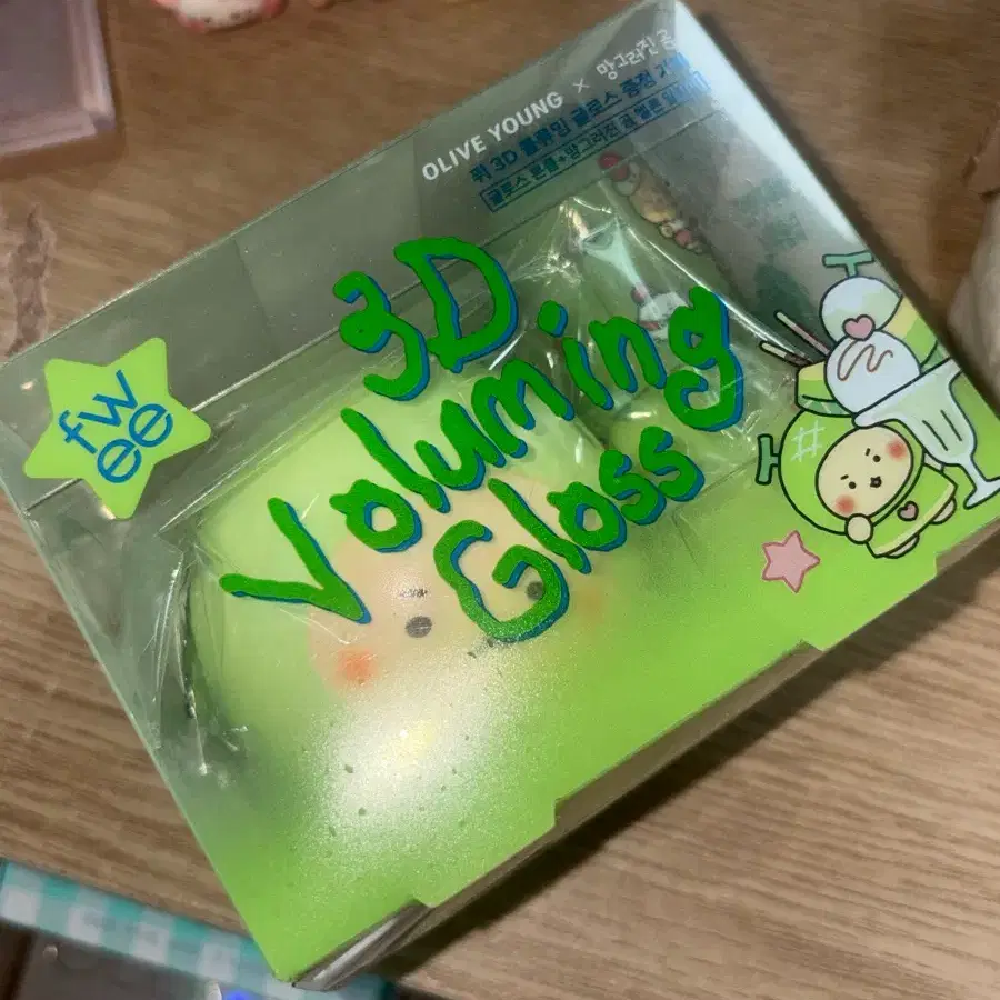 ((새상품)) 퓌 틴트 3d 볼류밍 글로스 버블검 70% 망곰 말랑이