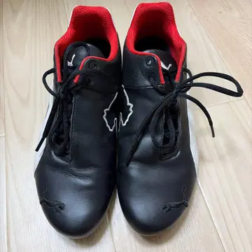 PUMA Ferrari 스니커즈 블랙 레드
