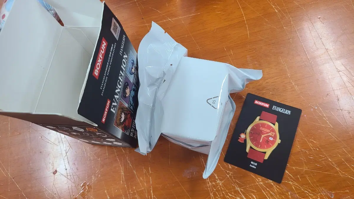 BOXFUN 에반게리온 손목 시계 아스카 > 레이 교환/판매