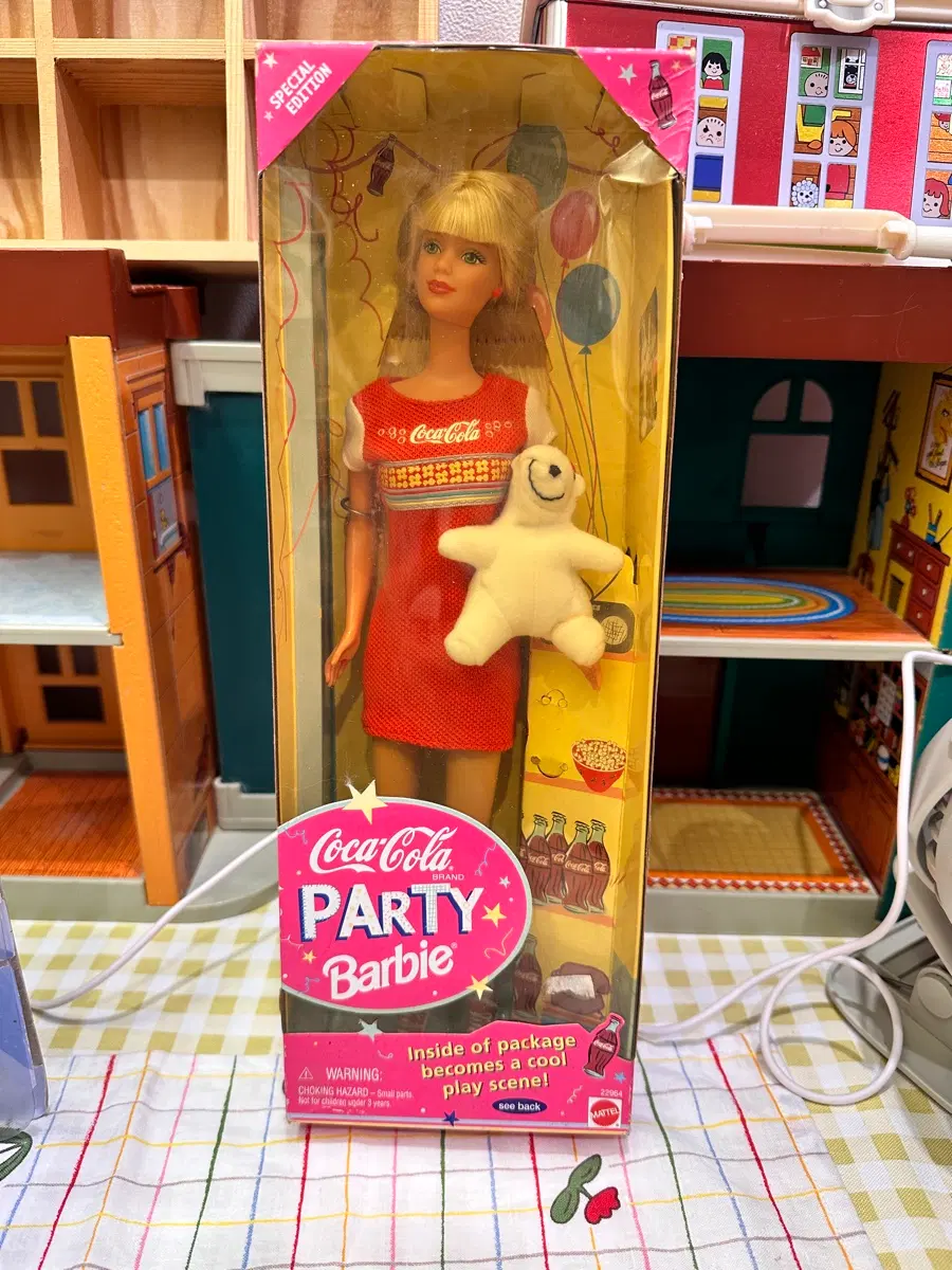 코카콜라 파티 바비 스페셜 에디션