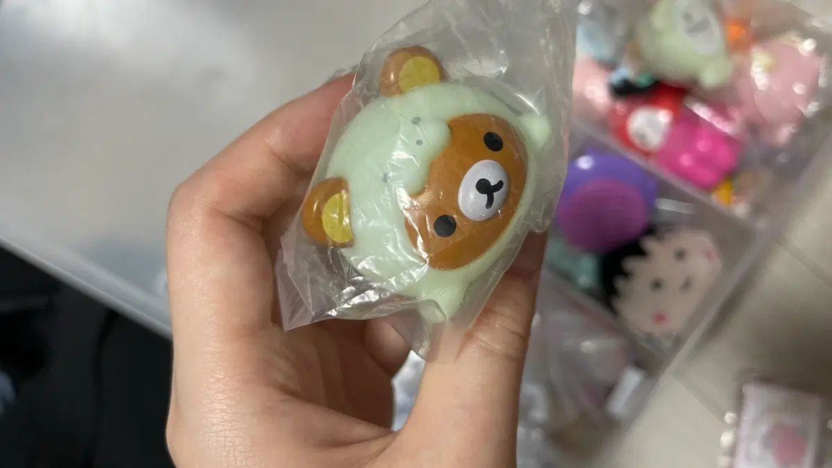 리락쿠마 전등 해양생물 가챠
