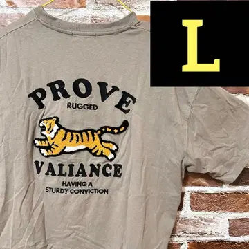 [ 프릭스스토어 ] FREAK'S STORE 백 디자인 자수 T셔츠 L
