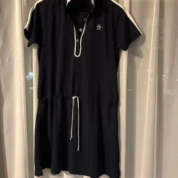 Munsingwear 폴로 원피스 네이비 L 사이즈