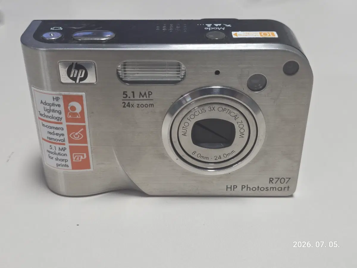 HP 포토스마트 R707 빈티지 디지털카메라