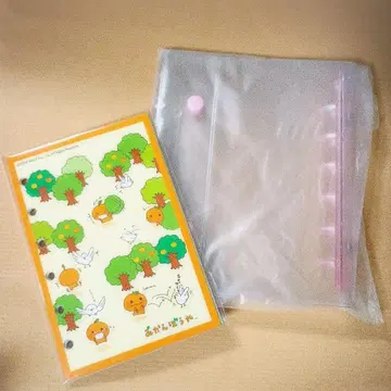청춘 메모리 헤이세이 A7 클리어 바인더 씰북 리필 San-X