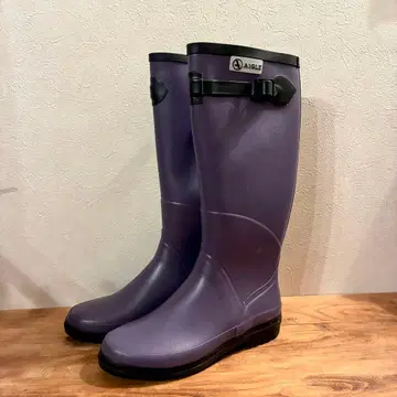 AIGLE 에이글 레인부츠 장화 우비 퍼플 23cm