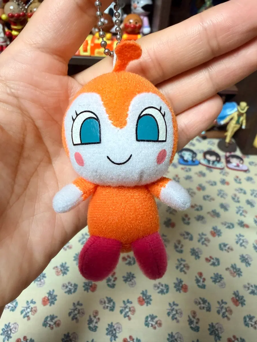 호빵맨 고전 짤랑이 인형 키링