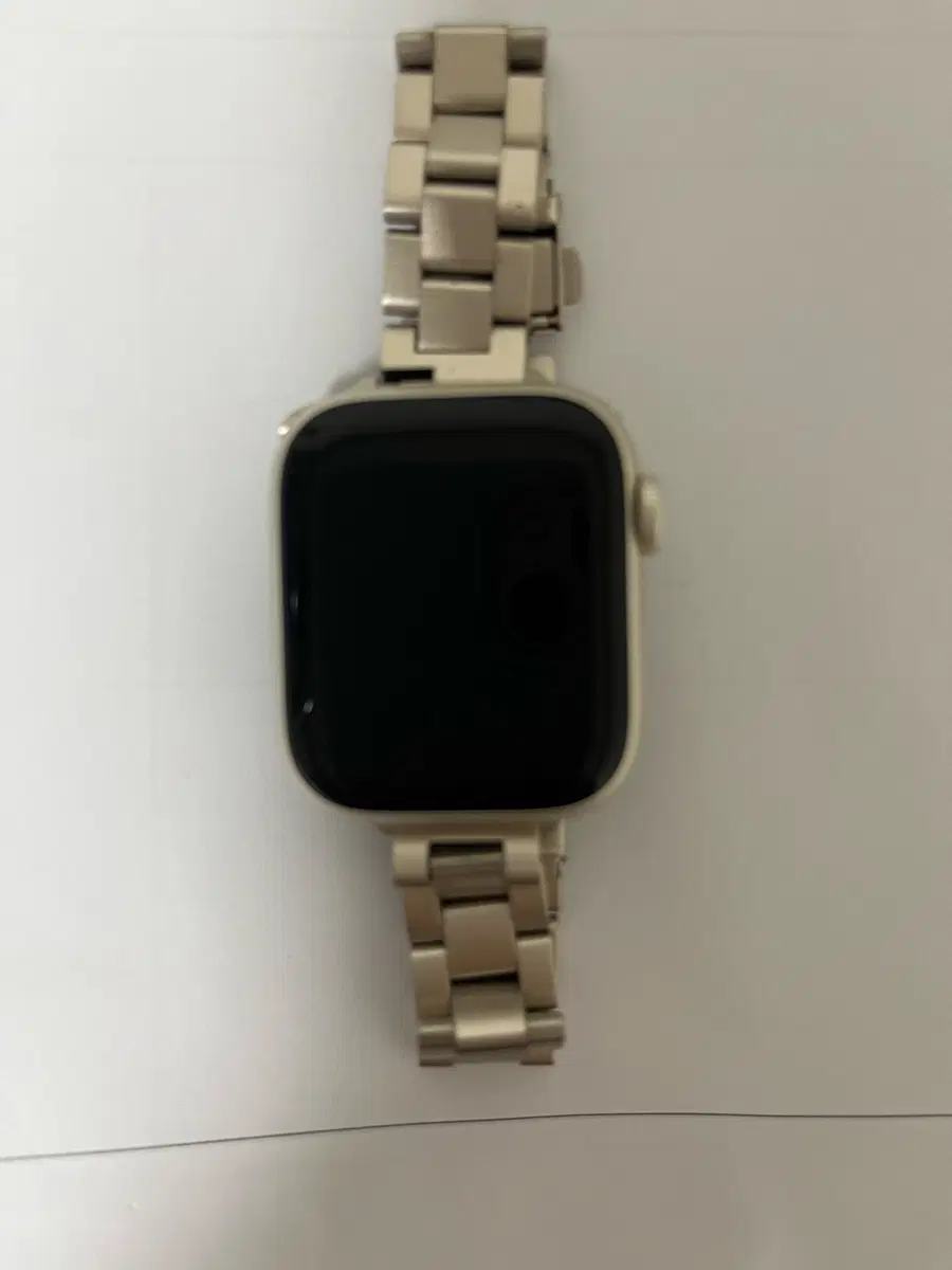 애플워치8스테인리스 41mm GPS 스타라이트