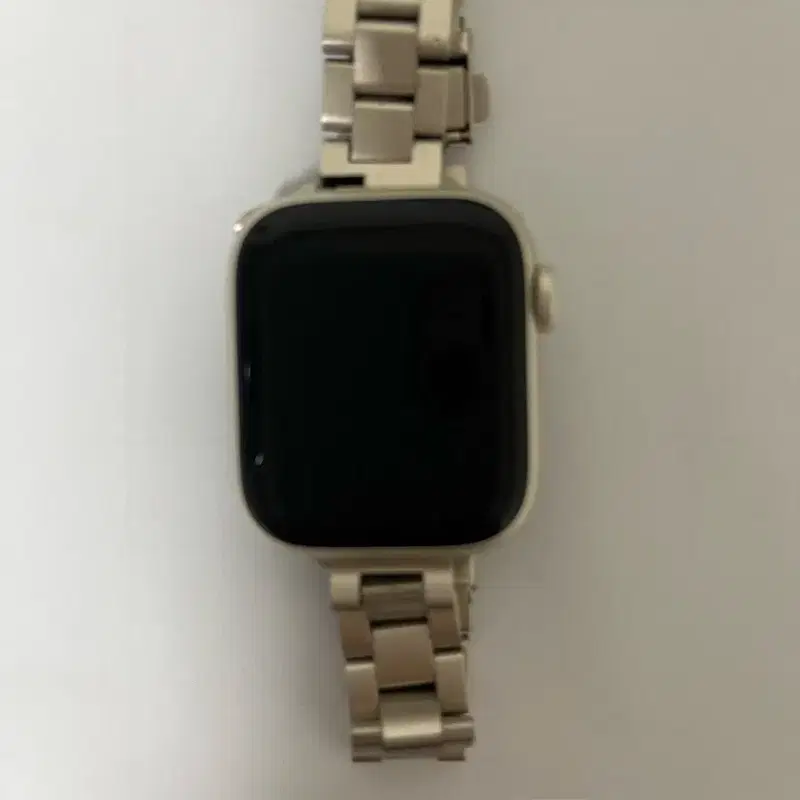 애플워치8스테인리스 41mm GPS 스타라이트