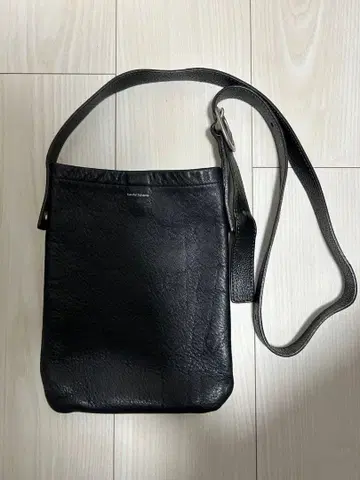 Hender scheme 원 사이드 벨트 백 스몰 블랙
