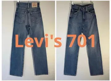 Levi's 701 클래식 스트레이트 데님 적미 W23