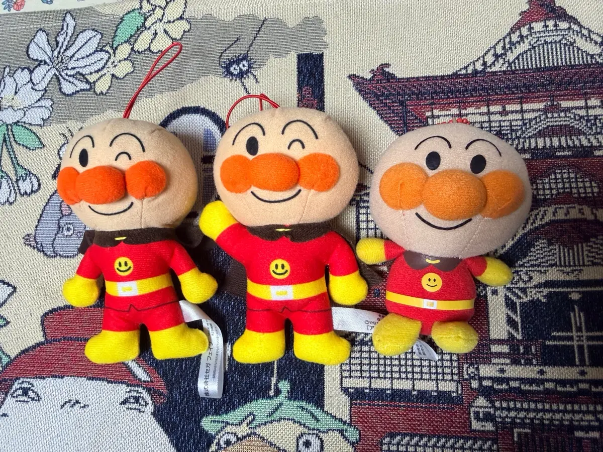 호빵맨 인형 키링
