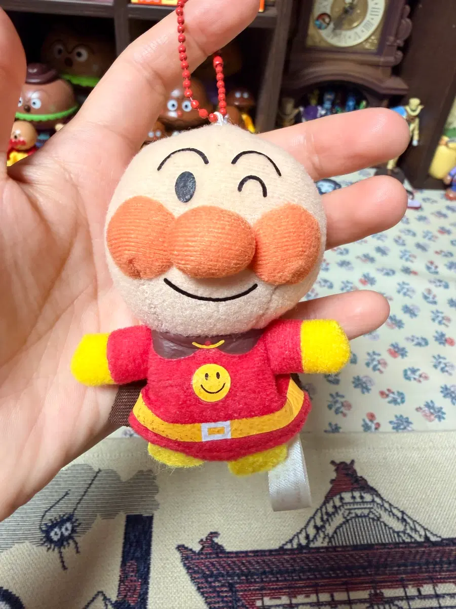 호빵맨 손가락 인형 키링