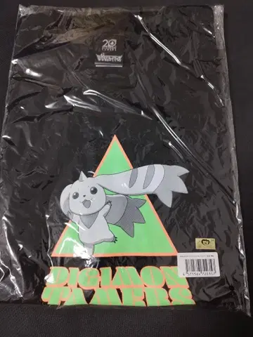디지몬 테이머즈 T셔츠 테리어몬 블랙 L