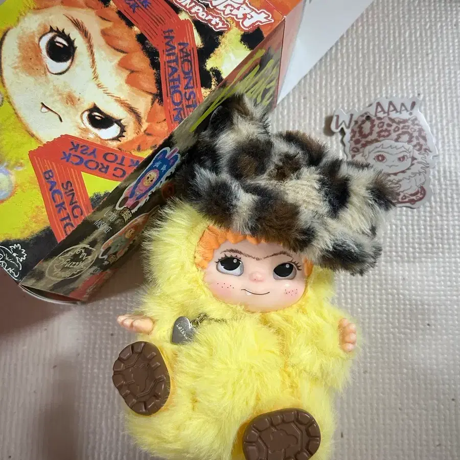 와쿠쿠 퍼지 펀파티키링 새상품