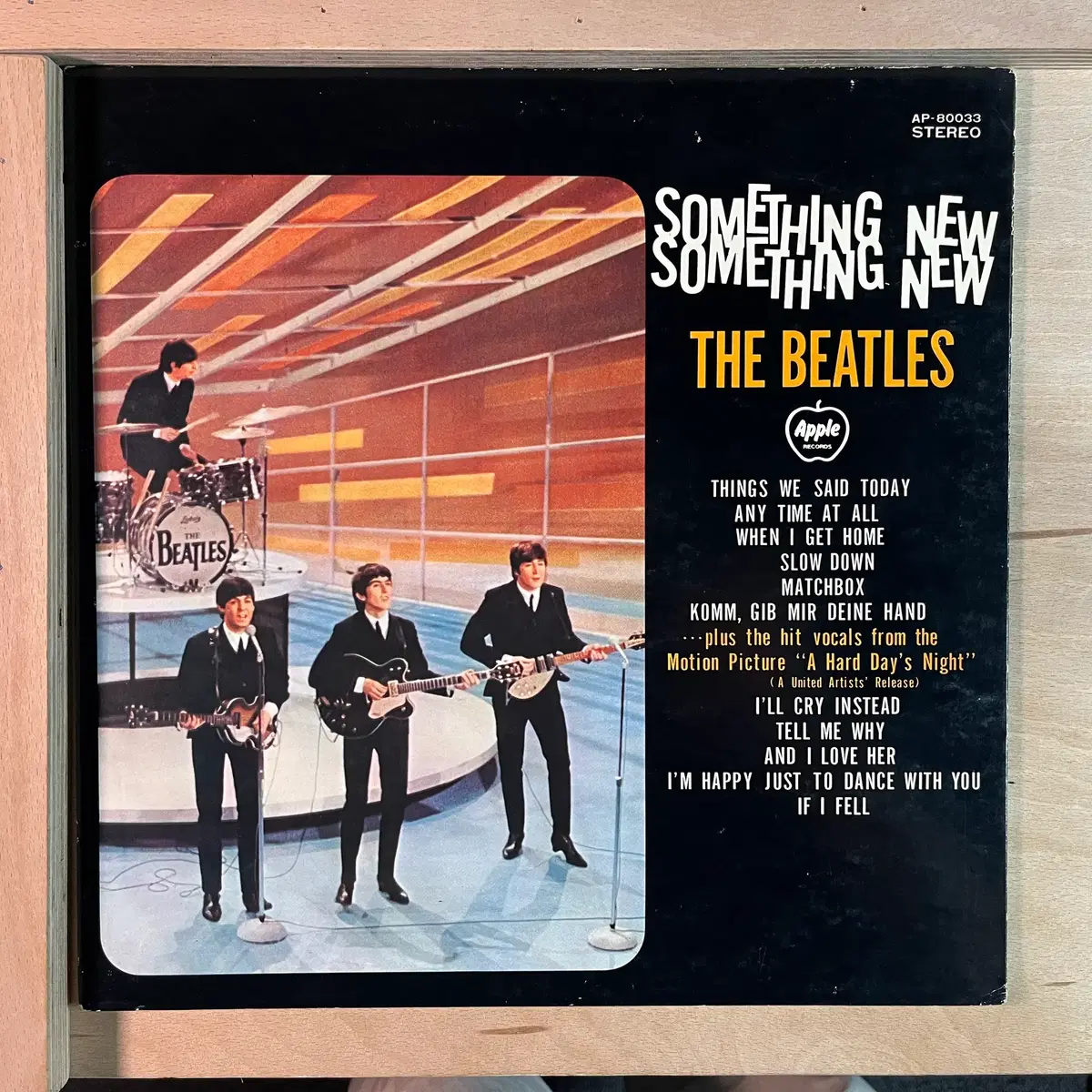 The Beatles Something New 일본 70년대 LP