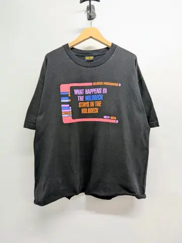 Star Trek 홀로덱 티셔츠 블랙